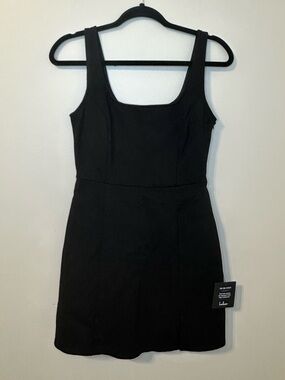 NWT! Lulus "Always Admired" Black Sleeveless Mini Dress